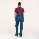 #699 Made in USA Stone Washed Blue Denim Overalls