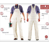 IRREGULAR #71 American Made Painter Overalls SECOND, NO RETURNS